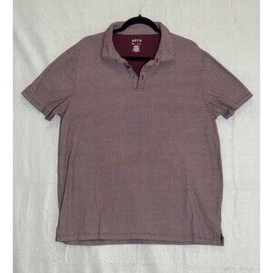 Apt 9 XL Men’s Polo Maroon Shirt Burgundy
